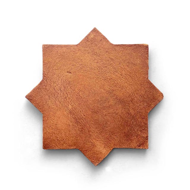 Stars & Cross + Red Clay - Featured products Cotto Tile: Special Shapes Product list