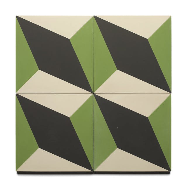 Cairo Olivine 8x8 - Featured products Cement Tile: 8x8 Square Patterned Product list