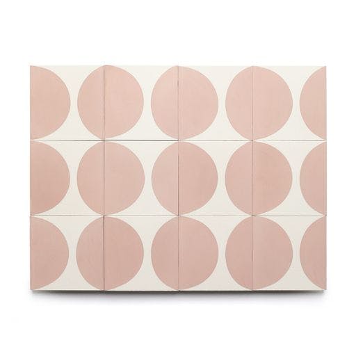 Pomelo Jaipur Pink 4x4 - Featured products Cement Tile: Stock Patterned Product list