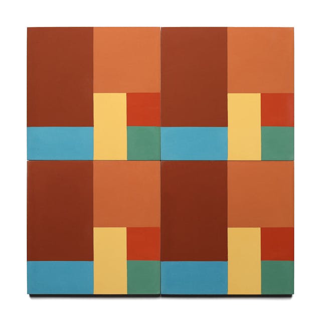 Samba Canyon 8x8 - Featured products Cement Tile: Square Patterned Product list