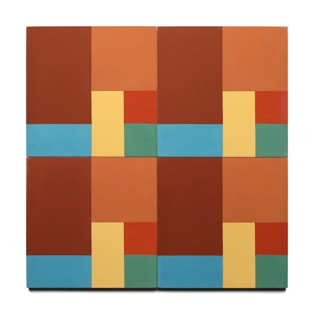Samba Canyon 8x8 - Featured products Cement Tile: 8x8 Square Patterned Product list