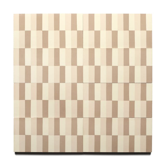 Striate Dune 4x8 - Featured products Cement Tile: Patterned Product list