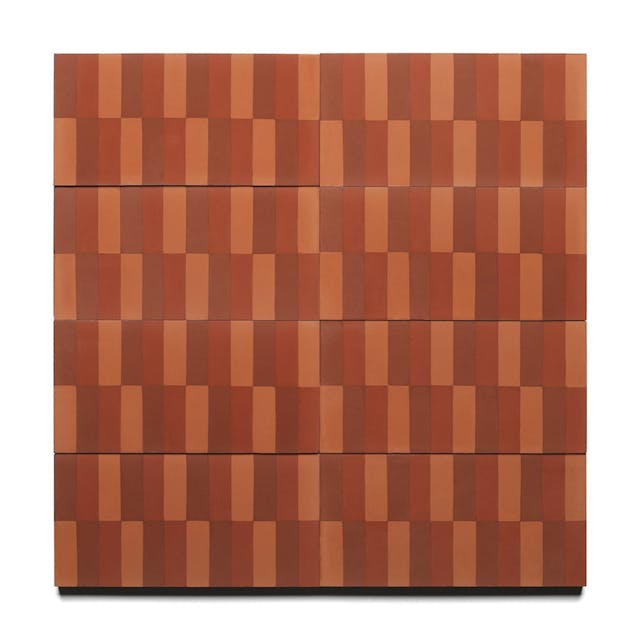 Striate Pompeii 4x8 - Featured products Cement Tile: 4x8 Rectangle Patterned Product list