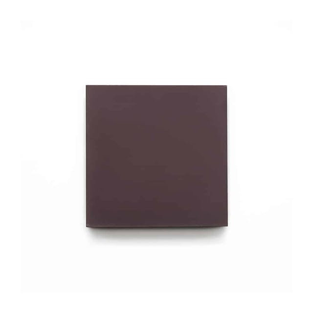 Aubergine 4x4 - Featured products Cement Tile: Square Solid Product list