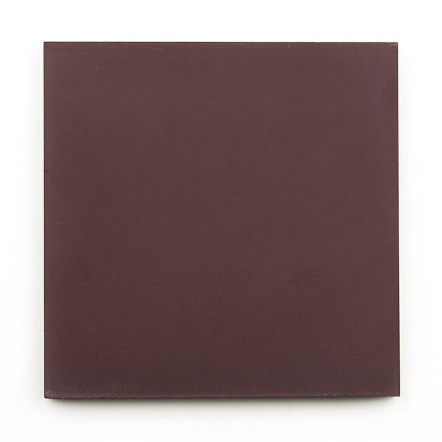 Aubergine 8x8 - Featured products Cement Tile: 8x8 Square Solid Product list