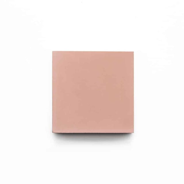 Bisbee Pink 4x4 - Featured products Cement Tile: Square Solid Product list