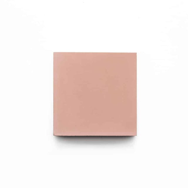 Bisbee Pink 4x4 - Featured products Cement Tile: 4x4 Square Solid Product list