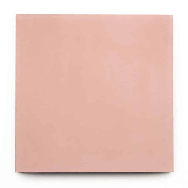Bisbee Pink 8x8 - Featured products Cement Tile: Square Solid Product list