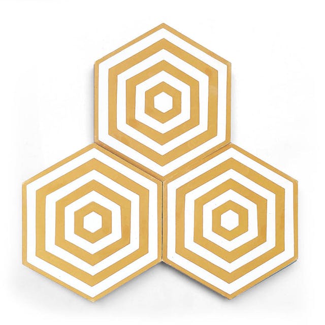 Brighton Cadmium Hex - Featured products Cement Tile: Hex Product list