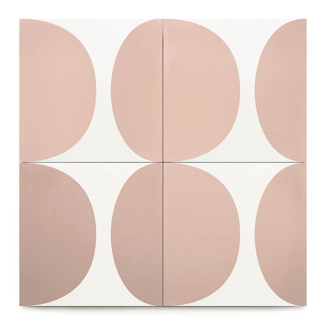 Pomelo Jaipur Pink 8x8 - Featured products Cement Tile: 8x8 Square Patterned Product list