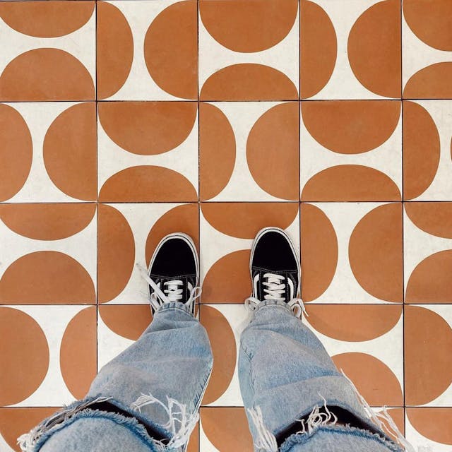 Pomelo Terra Cotta 8x8 - Featured products Cement Tile: 8x8 Square Patterned Product list