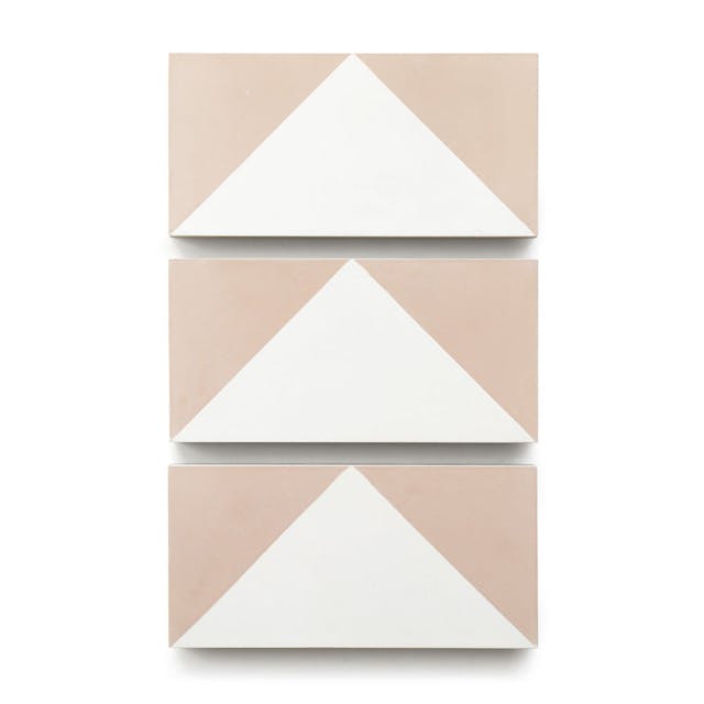 Press Play Jaipur Pink 4x8 - Featured products Cement Tile: 4x8 Rectangle Patterned Product list