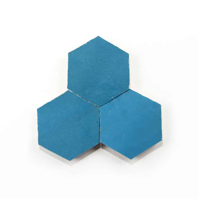 Turquoise Hex - Featured products Zellige Tile: 3.5 inch Hex Product list