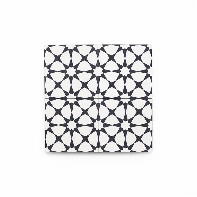 Tunis Black 4x4 - Featured products Cement Tile: Patterned Product list