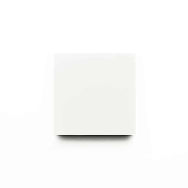 White 4x4 - Featured products Cement Tile: Square Solid Product list