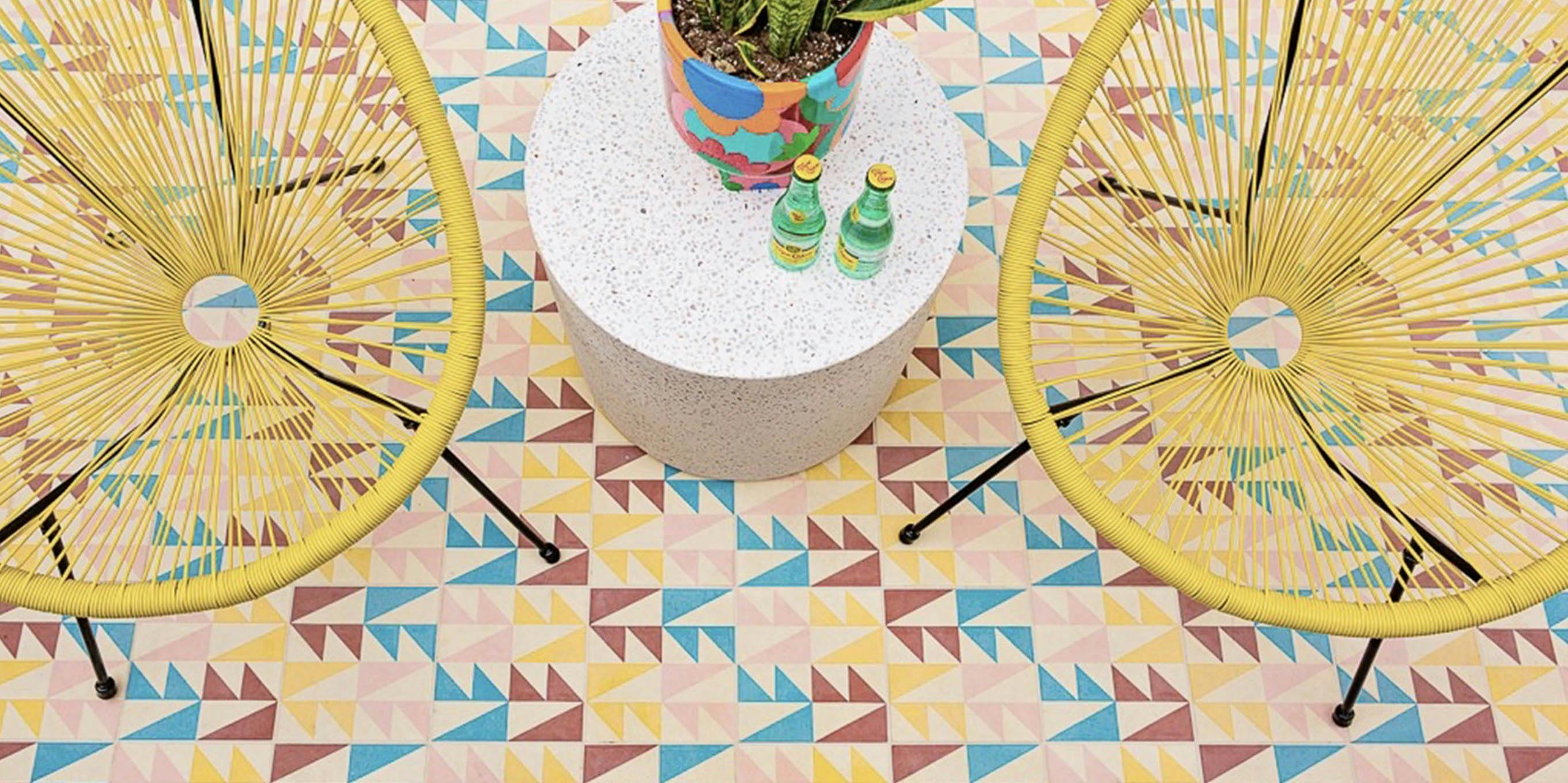Cement Tile: Square Patterned collection featured image.