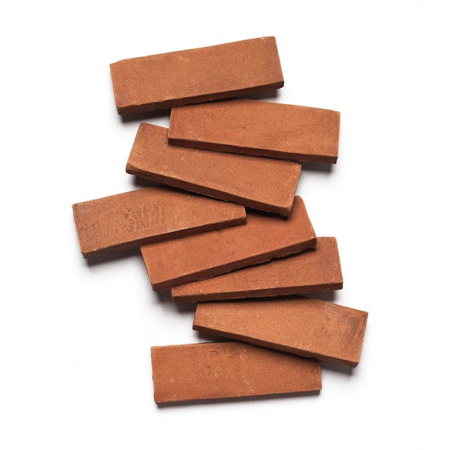 2x6 Rectangle + Red Clay - Featured products Cotto Tile Product list