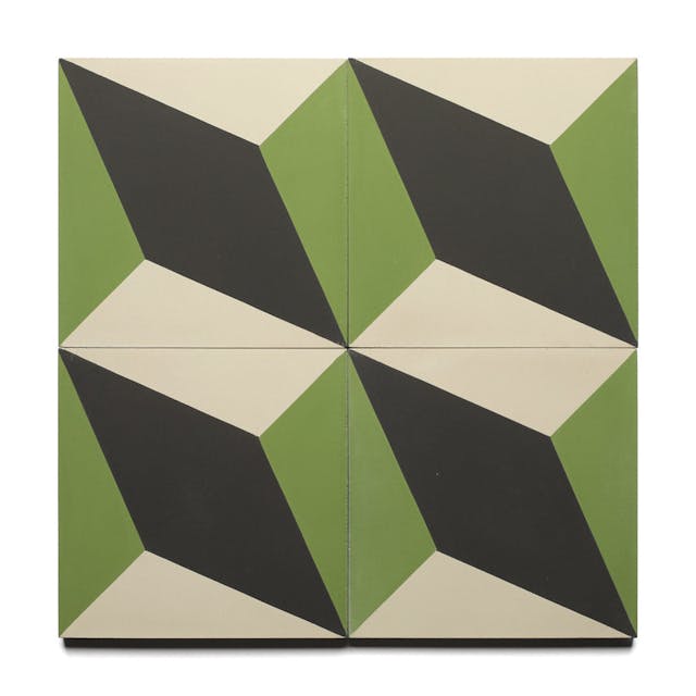 Cairo Olivine 8x8 - Featured products Cement Tile: 8x8 Square Patterned Product list