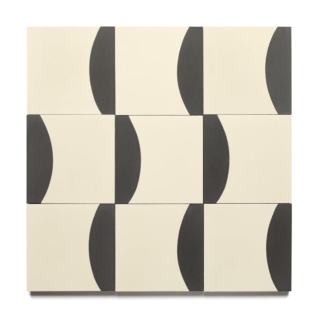 Coupe Black 4x4 - Featured products Cement Tile: 4x4 Square Patterned Product list