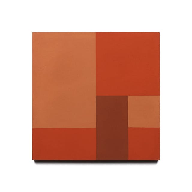Samba Rust 8x8 - Featured products Cement Tile: Square Patterned Product list