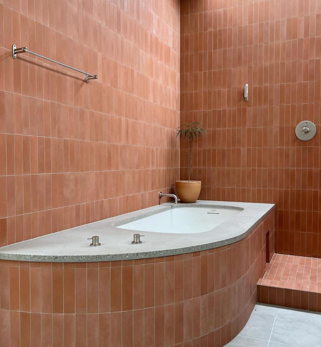 Terra Cotta 2x8 - Featured products Cement Tile: 2x8 Rectangle Solid Product list