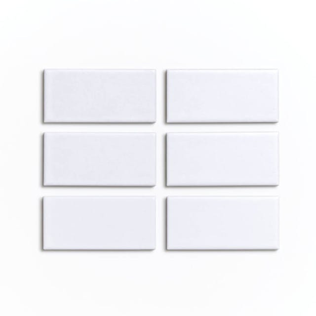 Alpha White 2x4 - Featured products Ceramic Tile Product list