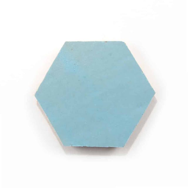 Arcadia Blue Hex - Featured products Zellige Tile: 3.5 inch Hex Product list