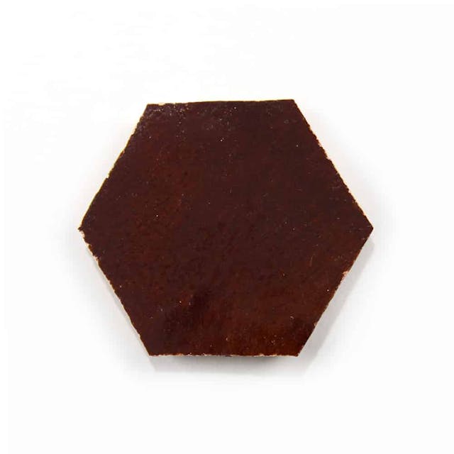 Burnt Sugar Hex - Featured products Zellige Tile: 3.5 inch Hex Product list