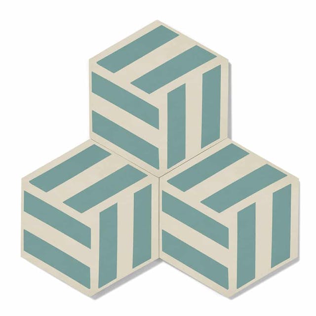 Cannes Everglade Hex - Featured products Cement Tile: Hex Patterned Product list