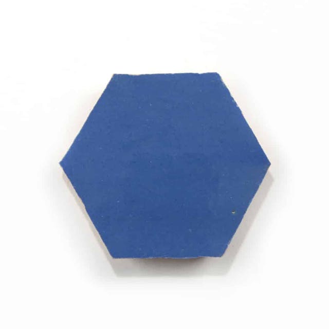 Portuguese Blue Hex - Featured products Zellige Tile: 3.5 inch Hex Product list