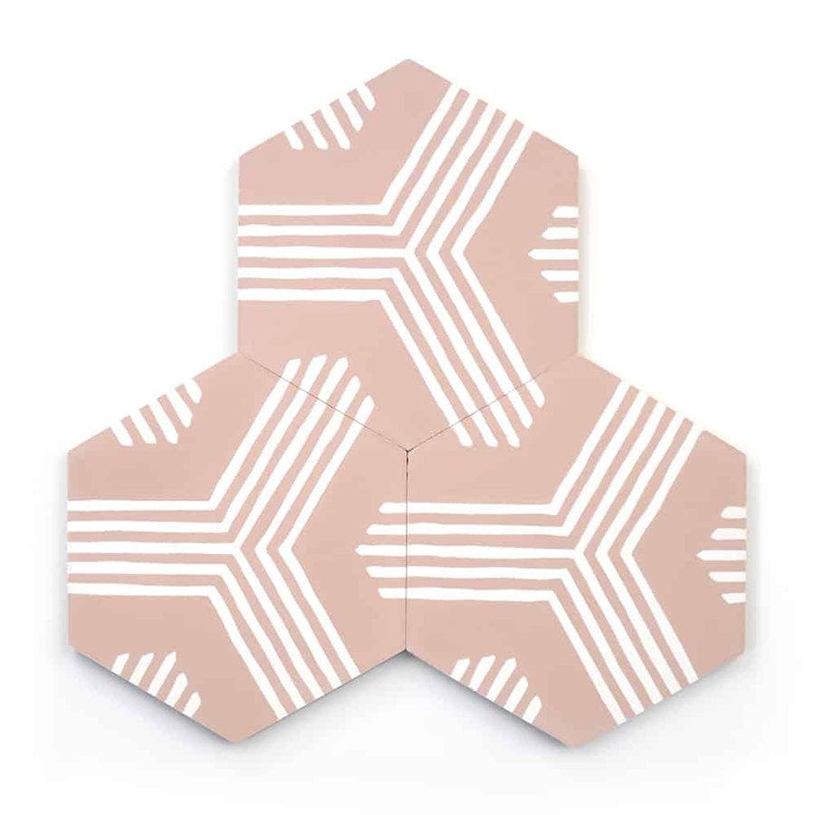 Echo Jaipur Pink Hex - Product page image carousel 1