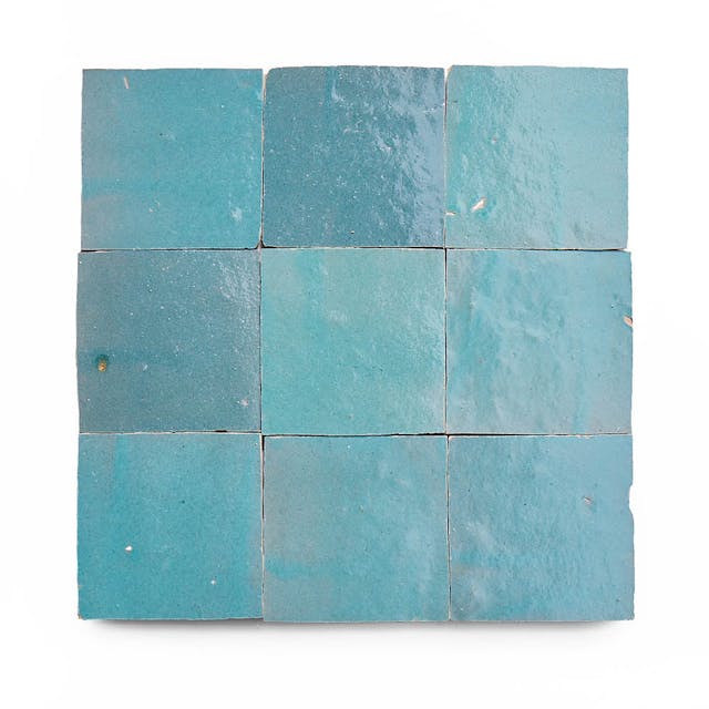 Glacier Blue 4x4 - Featured products Zellige Tile: 4x4 Squares Product list
