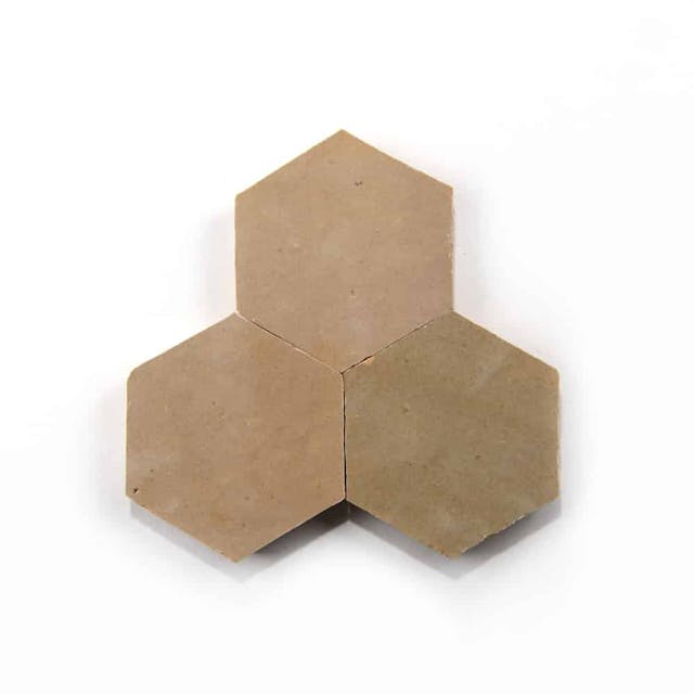 Glazed Earth Hex - Featured products Zellige Tile Product list