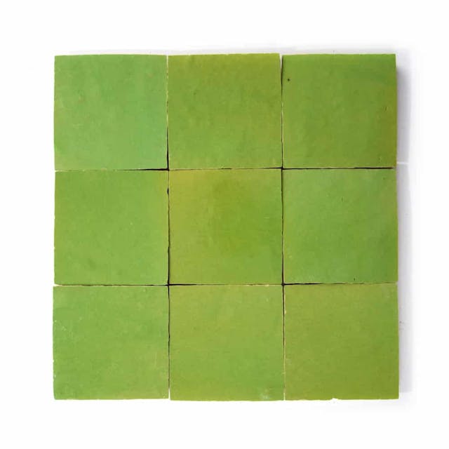 Avocado 4x4 - Featured products Zellige Tile: 4x4 Squares Product list