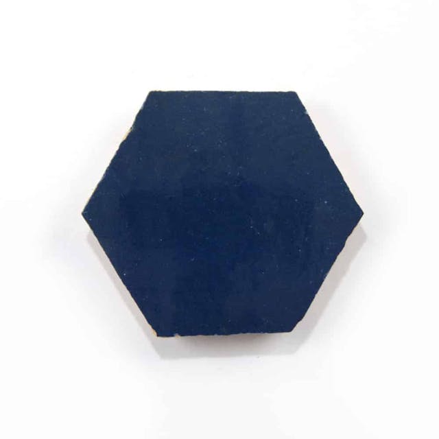 Night Blue Hex - Featured products Zellige Tile: 3.5 inch Hex Product list