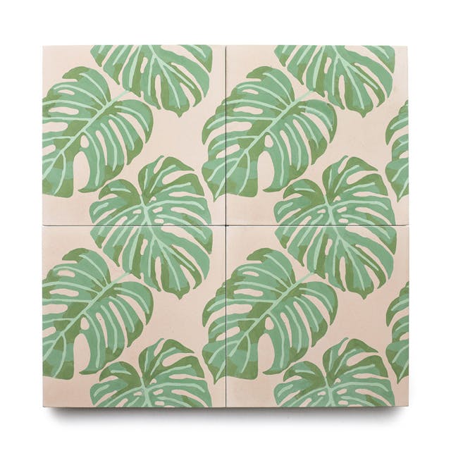Monstera 8x8 - Featured products Cement Tile: Square Patterned Product list