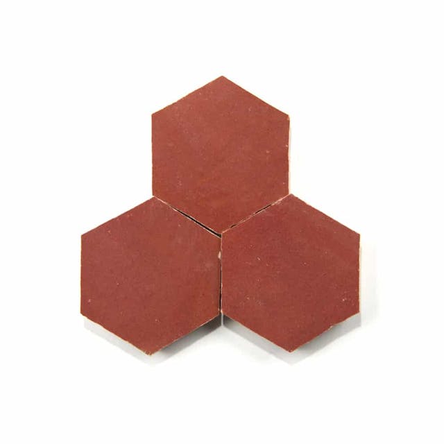 Nana's Lipstick Hex - Featured products Zellige Tile: 3.5 inch Hex Product list