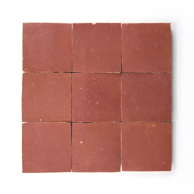 Nana's Lipstick 4x4 - Featured products Zellige Tile: 4x4 Squares Product list
