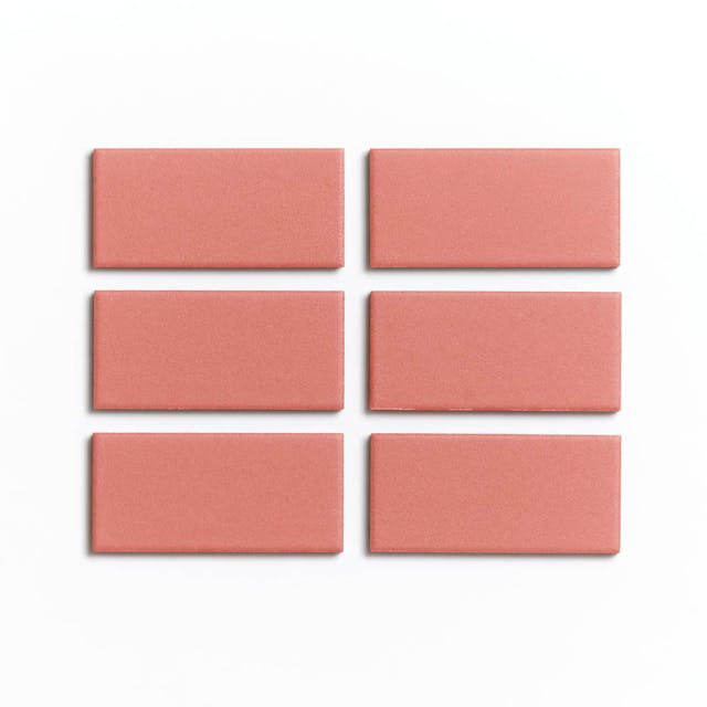 Pink Dahlia 2x4 - Featured products Ceramic Tile: 2x4 Rectangle Product list