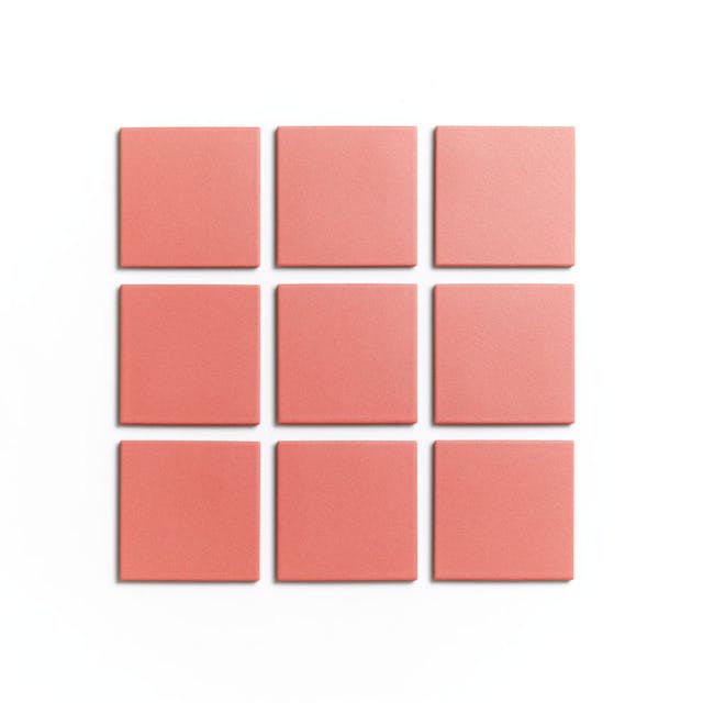 Pink Dahlia 4x4 - Featured products Ceramic Tile: 4x4 Square Product list