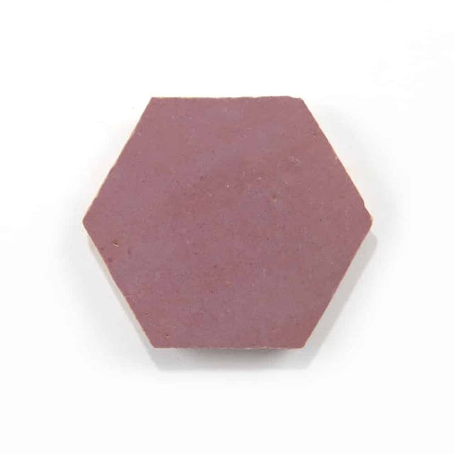 Plum Hex - Featured products Zellige Tile: 3.5 inch Hex Product list