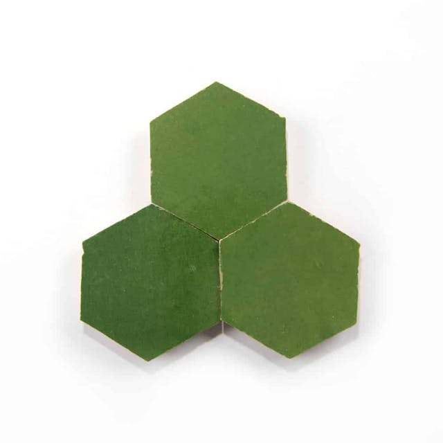 Prairie Green Hex - Featured products Zellige Tile: 3.5 inch Hex Product list