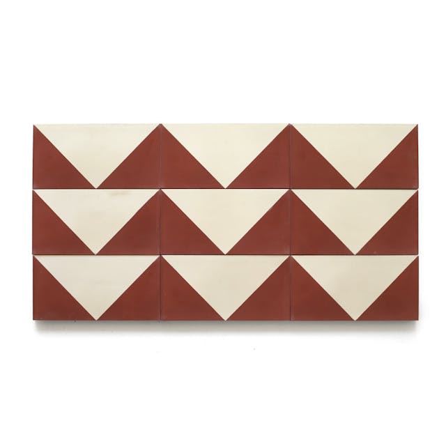Press Play Coral 4x8 - Featured products Cement Tile: Rectangle Patterned Product list