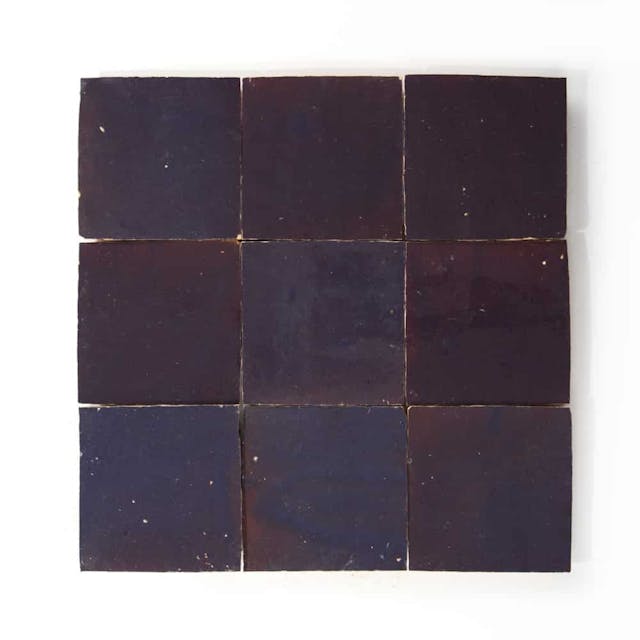 Purple Iris 4x4 - Featured products Zellige Tile: 4x4 Squares Product list