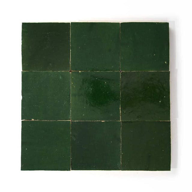 Racing Green 4x4 - Featured products Zellige Tile: 4x4 Squares Product list
