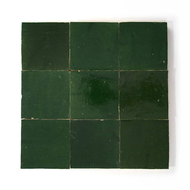 Racing Green 4x4 - Featured products Zellige Tile: 4x4 Squares Product list
