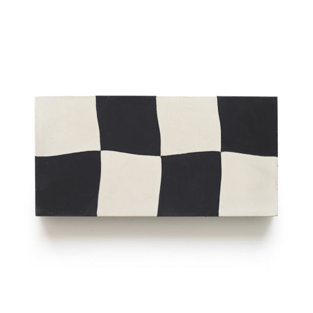 Reality Check Black 4x8 - Featured products Cement Tile: Rectangle Patterned Product list
