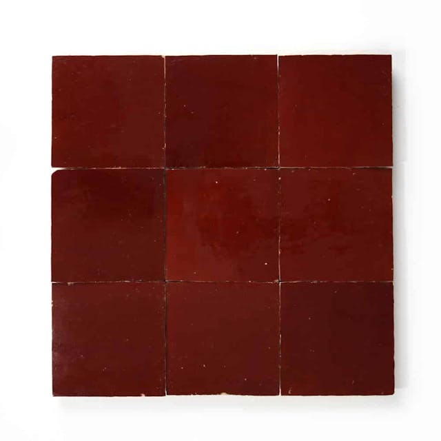 Rouge 4x4 - Featured products Zellige Tile: 4x4 Squares Product list