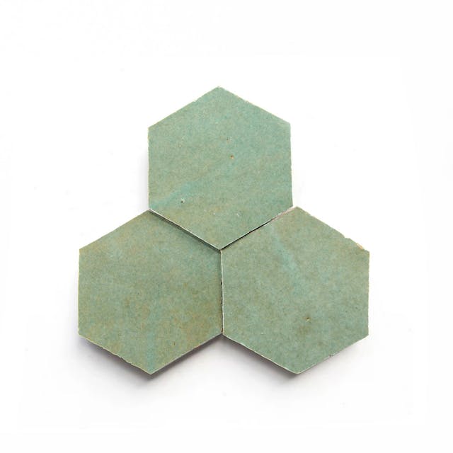 Tidepool Hex - Featured products Zellige Tile: 3.5 inch Hex Product list