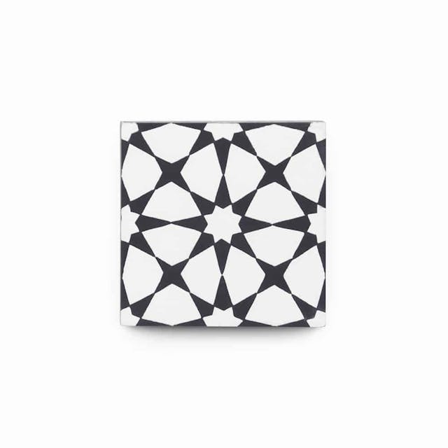 Tunis Black 4x4 - Featured products Cement Tile: 4x4 Square Patterned Product list